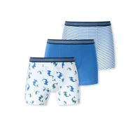 Schiesser 3 Pack Unterwäsche Shorts Hohe Passform-95/5 Organic Bio Baumwolle-Größe BIS 140 Caleçon Boxeur, Assortiment 6_181846, 92 (Lot de 3) Fille