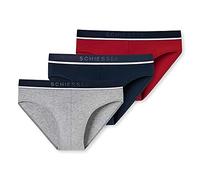 Schiesser 95/5 Organic Cotton 3er Pack Slips, Multicolore 3, L Homme