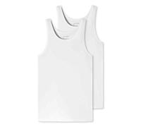 Schiesser 95/5 Organic Cotton Maillot de Corps à Bretelles Fines sous-vêtement, Blanc, L Homme