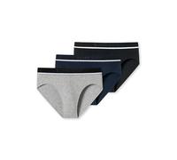 Schiesser 95/5 Organic Lot de 3 Slips, Assortiment 4_179571, L Homme