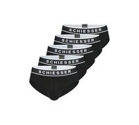 Schiesser 95/5 Rio Slips 183212 Lot de 10 slips, Noir , 3XL