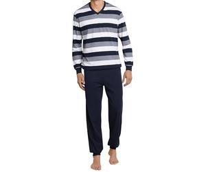 Schiesser Anzug Lang Ensemble de Pyjama homme, Multicolore, 58
