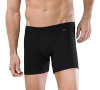 Schiesser Authentic Doppelpack Boxer Homme, Noir (000-Schwarz), 8
