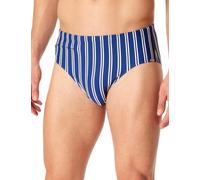 Schiesser Badehose Slip Komfort mit Reißverschlusstasche-Schnelltrocknend Maillot, Blanc cassé_181078, L Homme