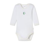 SCHIESSER Barboteuse / body 'Natural Love' vert / blanc, Taille 68