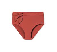 SCHIESSER Bas de bikini ' Aqua Californian Dream ' rouge rouille, Taille M