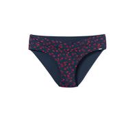 SCHIESSER Bas de bikini 'Mix & Match Swim' bleu foncé / rouge, Taille M
