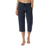Schiesser Mix + Relax Pantalon de Nuit 3/4 Bas de Pijama, Multicolore 1, 40 Femme