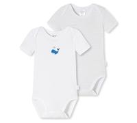Schiesser Bébé Body, 2er Pack - Manches Courtes, Strampler, Imprimé / à Rayures,