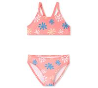 SCHIESSER Bikini ' Aqua Kids Girl ' bleu / rose / blanc perle, Taille 128
