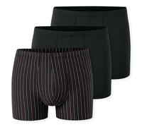 Schiesser Boxer, 3er Paquet - " 95/5 ", Coton Stretch, Uni / Gestreif