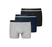Schiesser Boxers 95/5 coton bio – Lot de 3 multicolores L Homme