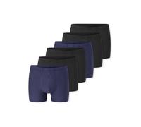 SCHIESSER Boxers ' 95/5 ' bleu / noir, Taille S