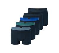 SCHIESSER Boxers bleu / bleu marine / vert, Taille XL