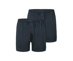 SCHIESSER Boxers ' Basic ' bleu nuit, Taille 5XL
