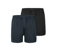 SCHIESSER Boxers 'Basic' marine / noir, Taille 6XL