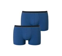 SCHIESSER Boxers bleu foncé / noir, Taille S