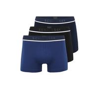 SCHIESSER Boxers bleu marine / gentiane / noir / blanc, Taille XL