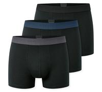 SCHIESSER Boxers bleu / marron / mûre / noir, Taille S
