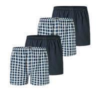 SCHIESSER Boxers En Tissu Pour Hommes, Pack De 4 - Sous-Vêtement, Coton