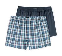 SCHIESSER Boxers En Tissu Pour Hommes, Paquet De 2 - Tissu, Sous-Vêtement, Coton