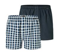SCHIESSER Boxers En Tissu Pour Hommes, Paquet De 2 - Tissu, Sous-Vêtement, Coton