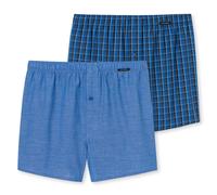 SCHIESSER Boxers En Web Pour Hommes, Paquet De 2 - Sous-Vêtement, Coton
