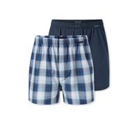 SCHIESSER Boxers ' Multipack ' bleu foncé / blanc, Taille XXL