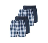 SCHIESSER Boxers ' Multipacks ' bleu foncé / blanc, Taille XXXL