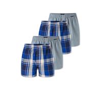 SCHIESSER Boxers ' Multipacks ' bleu / gris chiné / blanc, Taille XXXL