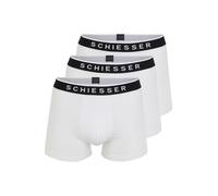SCHIESSER Boxers noir / blanc, Taille M-L