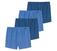 SCHIESSER Boxers Pour Hommes, Pack De 4 - Sous-Vêtement, Coton