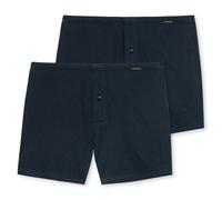 SCHIESSER Boxers Pour Hommes, Paquet De 2 - Shorts En Jersey, Coton, Uni ...