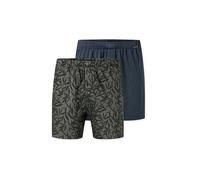SCHIESSER Boxershorts lot de 2 assortis 12 bleu | S