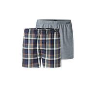 SCHIESSER Boxershorts lot de 2 assortis 4 bleu | S
