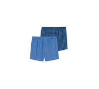 SCHIESSER Boxershorts lot de 2 bleu | S
