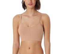 Schiesser Bustier mit Removable Pads Nahtlos-Casual Seamless Soutien-Gorge de Sport, Maple_181102, L Femme