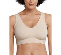 Schiesser Bustier sans Coutures pour Femme avec Coussinets Amovibles - Invisible Soft, Sand_170364, 46