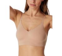 Schiesser Bustier Spaghettiträger mit herausnehmbaren Pads-Invisible Soft, Maple_179821, 44 Femme