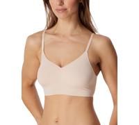 Schiesser Bustier Spaghettiträger mit herausnehmbaren Pads-Invisible Soft, Sand_179821, 40 Femme