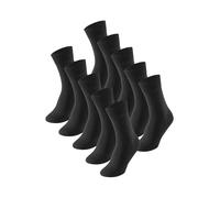 SCHIESSER Chaussettes ' Cotton Fit ' noir, Taille 39-42