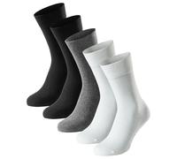 Schiesser Chaussettes Homme Lot de 5 « Bluebird » Coton Mix Uni/À Motifs