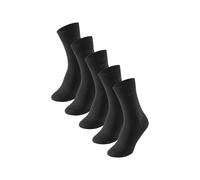 Schiesser Chaussettes homme Lot de 5 Noir Taille 39-42