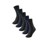 SCHIESSER Chaussettes Pour Hommes - Bluebird, Paquet De 5, Mélange De Coton
