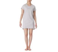 Schiesser Chemise Bigshirt à Manches Courtes-Vêtements de Nuit, Gris chiné_181252, 50 Femme