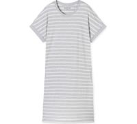 Schiesser Chemise de nuit mode de sommeil sleepwear Casual Essentials gris argenté-mel. 48