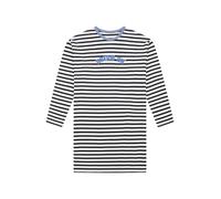 SCHIESSER Chemise de nuit 'Nightwear 1' bleu clair / noir / blanc, Taille 176