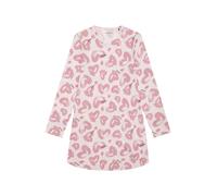 SCHIESSER Chemise de nuit rose / rouge / noir, Taille 140