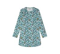 SCHIESSER Chemise de nuit 'Teens Nightwear' bleu ciel / vert / rose clair, Taille 164
