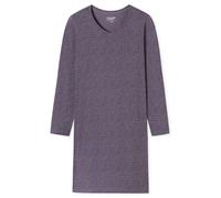 SCHIESSER Chemise de nuit ' UNCOVER Nightwear ' prune, Taille M
